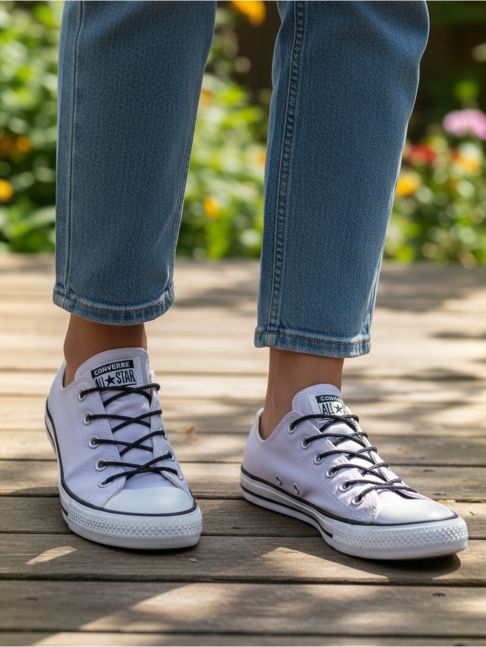 Converse Lilac Sneakers